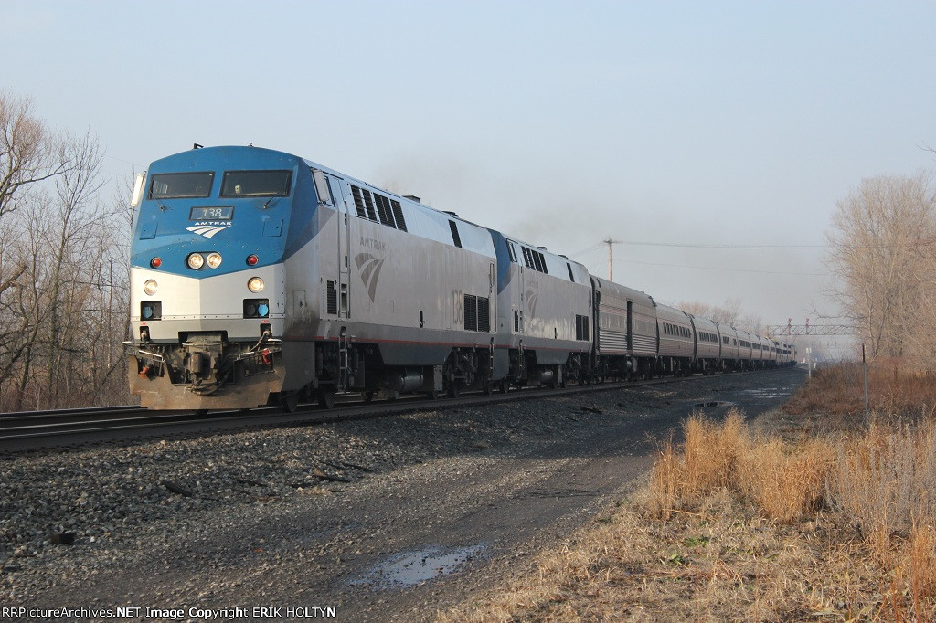 Amtrak 48 at CP 429 Depew NY